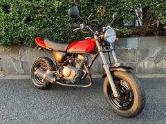 ホンダ　Ａｐｅ　外装全塗装　火の玉カラー　社外マフラー　ウインカーカスタム