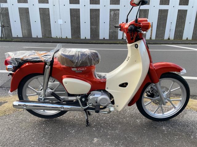 super cub110 JA59 フレアオレンジメタリック カウルセット カブ ホンダ「スーパーカブ110」に新色・フレアオレンジメタリックが
