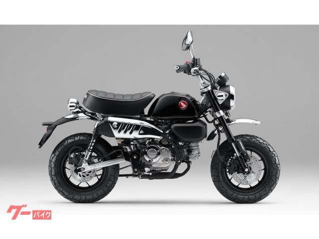 モンキー１２５　２０２５年モデル　国内正規車輛　シーンシルバーメタリック　ブラック