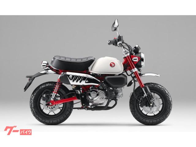 モンキー１２５　２０２５年モデル　国内正規車輛　ミレニアムレッド２　赤白