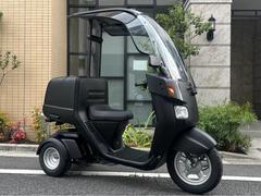 ホンダ　ジャイロキャノピー　ＴＡ０３−１３１　マットブラック　ワイドバイザー　レッグシールド　リアボックス　ＬＥＤバルブ　モバイルスタンド