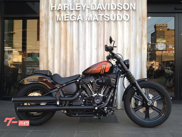 ＨＡＲＬＥＹ－ＤＡＶＩＤＳＯＮ ＦＸＢＢＳ ソフテイルストリートボブ１１４ 認定中古車 ハンドル ウィンカー フォークカバー等々｜ハーレーダビッドソン  メガ松戸｜新車・中古バイクなら【グーバイク】