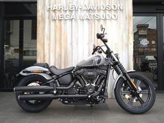 ＨＡＲＬＥＹ−ＤＡＶＩＤＳＯＮ　ＦＸＢＢＳ　ソフテイルストリートボブ１１４　ビリヤードグレー　認定中古車　新車付属キット