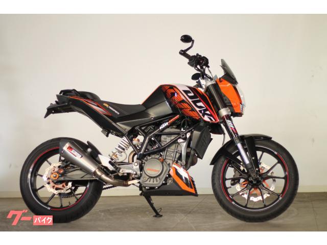 ＫＴＭ ２００デューク ＥＴＣ搭載 マフラーカスタム｜ＡＧＵＡＢＯＸ 