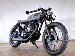 カワサキ　２５０ＴＲセパハン　カスタムタンク