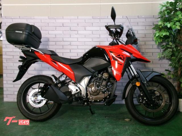 Ｖ−ストローム２５０ＳＸ　リアボックス装備