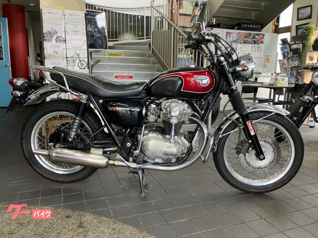 カワサキ W650 BEETフルエキ、ETC、USB付 2オーナー車