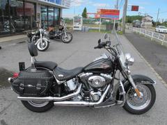 ＨＡＲＬＥＹ−ＤＡＶＩＤＳＯＮ　ＦＬＳＴＣ　ヘリテイジソフテイルクラシック　２００８Ｙ　北米マフラー　エンジンガード　ハイウェイペグ　ＥＴＣ付き