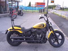 ＨＡＲＬＥＹ−ＤＡＶＩＤＳＯＮ　ＦＸＢＢＳ　ソフテイルストリートボブ１１４　２０２３Ｙ　コブラスリップオンマフラー　クラッシュバー　シーシーバー　ＬＥＤウインカー
