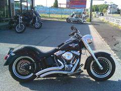 ＨＡＲＬＥＹ−ＤＡＶＩＤＳＯＮ　ＦＬＳＴＦＢ　ファットボーイロー　リアローダウン　ナセルキット　ビッグラディウス　クロームフォークアウターチューブ他