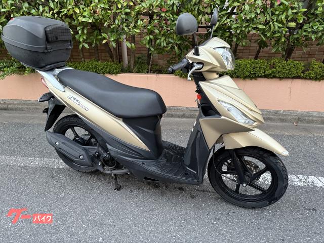 アドレス110 CE47A 最終モデル リヤボックス装備