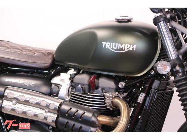 triumph scrambler900 ハイレベルマットガード