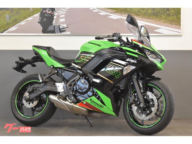 Ｎｉｎｊａ　６５０　ＥＴＣ２．０標準　グリップヒーター　ロングスクリーン　スライダー　マウントバー