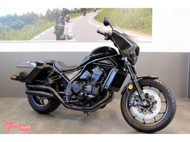 レブル１１００Ｔ　ＤＣＴ　ＥＴＣ２．０　グリップヒーター標準装備　モリワキマフラー　スクリーン　ヘルメットロック