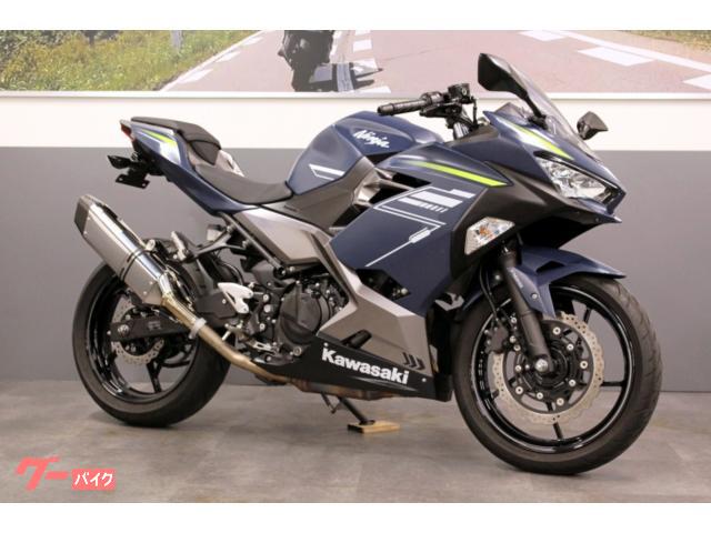Ｎｉｎｊａ　４００　ＥＴＣ２．０　トリックスター製Ｓ／Ｏサイレンサー　ショートミラー　フェンダーレス