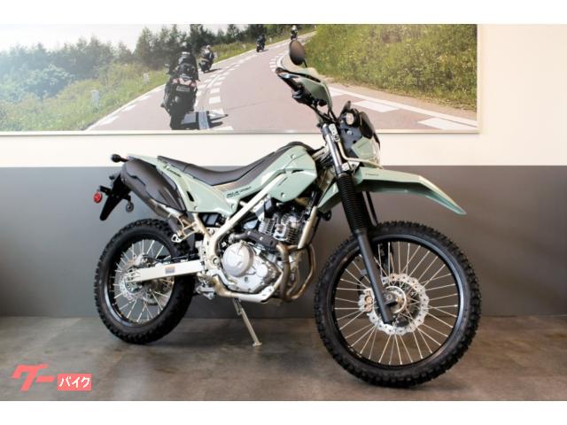 ＫＬＸ２３０シェルパ　新車　２０２５モデル　ミディアムスモーキーグリーン　スーパーローダウン