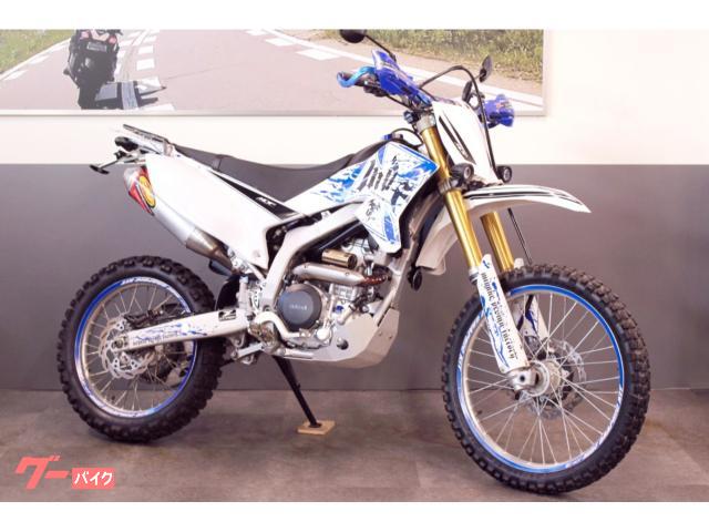 ＷＲ２５０Ｒ　ヘッドライトゼッケン仕様　外装デカール　ＥＴＣ　マフラー　フェンダーレス他カスタム