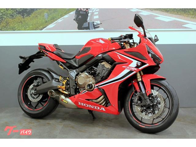 ＣＢＲ６５０Ｒ　アクラポヴィッチフルエキゾースト　バックステップ　ＥＴＣ２．０　他カスタム多数