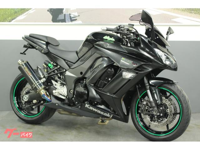 Ｎｉｎｊａ　１０００　ＡＢＳ　正規逆輸入東南アジア仕様　ノジマＤＬＣチタンスリップオンマフラー　グリップヒーター他カスタム