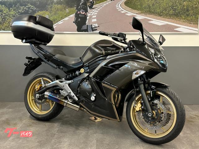 た*か様 中古レストアカスタム ツイストネック NEWPORT 34インチ カワサキ Ninja 400ABS ETC WR'SフルEXマフラー