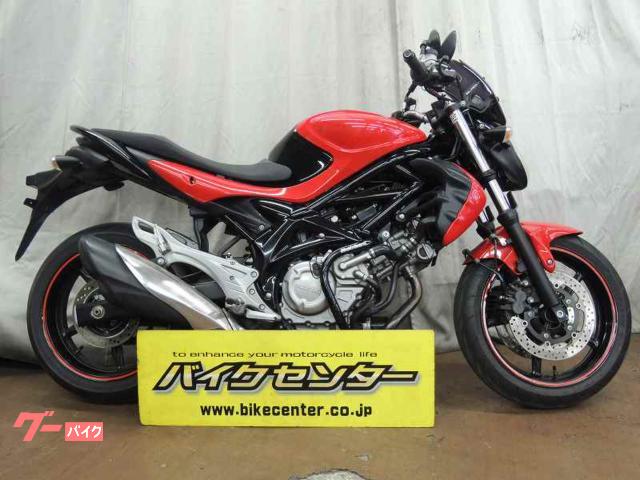 グラディウス　ＥＴＣ　ラジアルマスター　メッシュブレーキホース　ショートバイザー　赤／黒