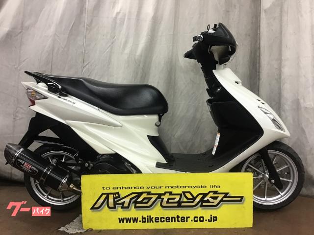 アドレスＶ１２５Ｓリミテッド　１３年　１２インチアルミ　ＬＥＤ　リアスポイラー　ヨシムラマフラー　インナーフェンダー　シートヒータ