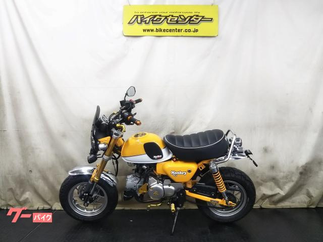 ホンダ モンキー125 バナナイエロー 純正OPアラーム ヨシムラGP