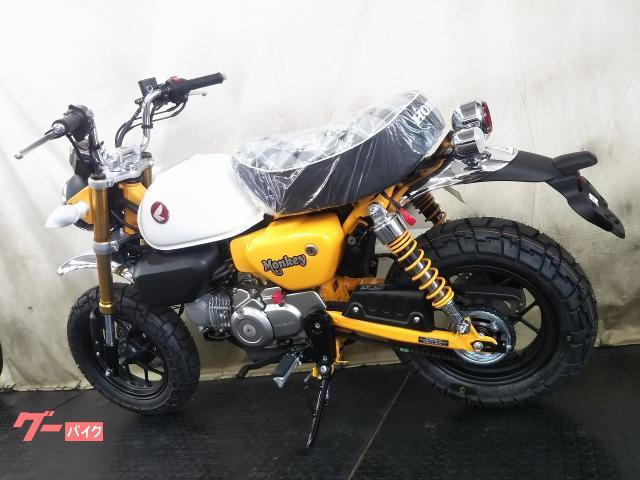 モンキー １２５ JB02 希少人気バナナイエロー 自賠責令和８年７月迄 即乗り IRC TGバリ山 下取り 車両交換可能 グロム エイプ カブ CT125 モンキー 125 JB02 希少人気バナナイエロー 自賠責令和8年7月迄