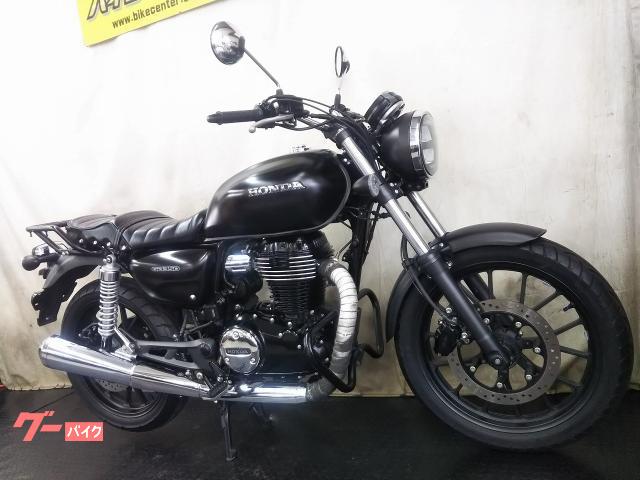 ホンダ GB350 マットブラック 2021年モデル 鋲打タックロール