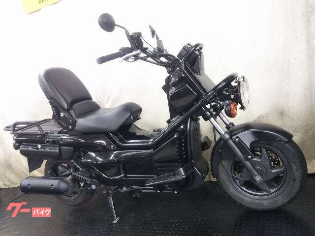 ホンダ PS250 ブラック 丸目二灯式 後期型 マフラーガード新品 