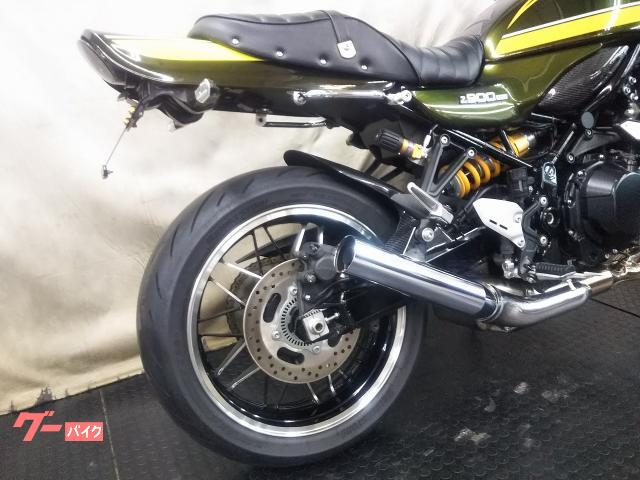 カワサキ Z900RS Z2タイプロングテール メッキショート管