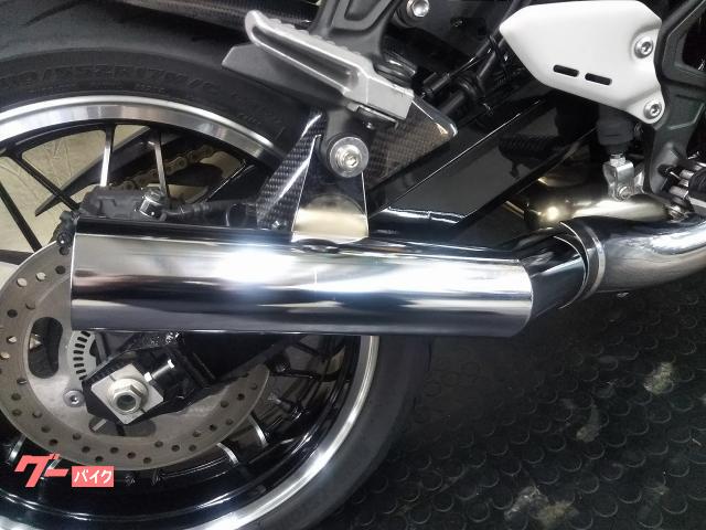 カワサキ Z900RS Z2タイプロングテール メッキショート管