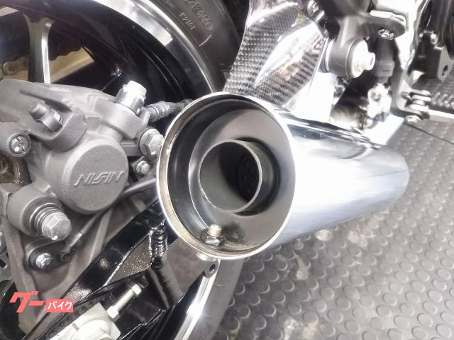 カワサキ Z900RS Z2タイプロングテール メッキショート管