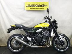 カワサキ　Ｚ９００ＲＳ　キャンディグリーン　イエローボールエディション　現行モデル　ＥＴＣ２．０付き　メインキー２本　取説有　ワンオーナー車