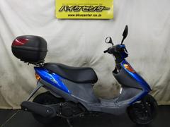 スズキ　アドレスＶ１２５Ｇ　キャンディカプリブルー　２００９年式　Ｋ９モデル　トップケース付き