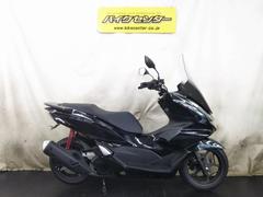 ホンダ　ＰＣＸ１６０　ポセイドンブラックメタリック　２０２３年式　ハンドル　アルミレバー　純正ＯＰスクリーン　アラーム　スマートキー２本