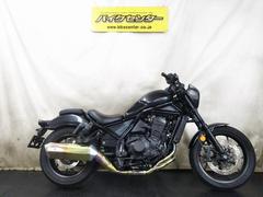 ホンダ　レブル１１００　ガンメタルブラック　純正ＯＰグリップヒーター　ＥＴＣ２．０　Ｋ−ＦＡＣＴＯＲＹ　フルチタンマフラー　カスタム多数