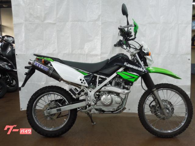 カワサキ ＫＬＸ１２５ ２０１０年モデル ＯＶＥＲマフラー ナックルガード｜バイクセンター 松戸｜新車・中古バイクなら【グーバイク】