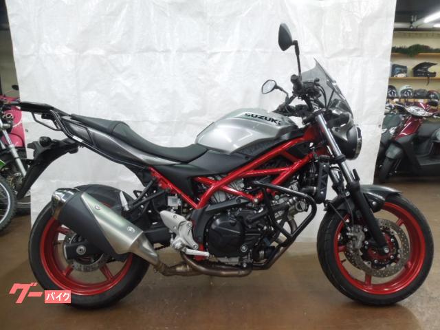 ＳＶ６５０ＡＢＳ　ＥＴＣ２．０　グリップヒーター　エンジンガード　リアキャリア　スクリーン　ＵＳＢソケット
