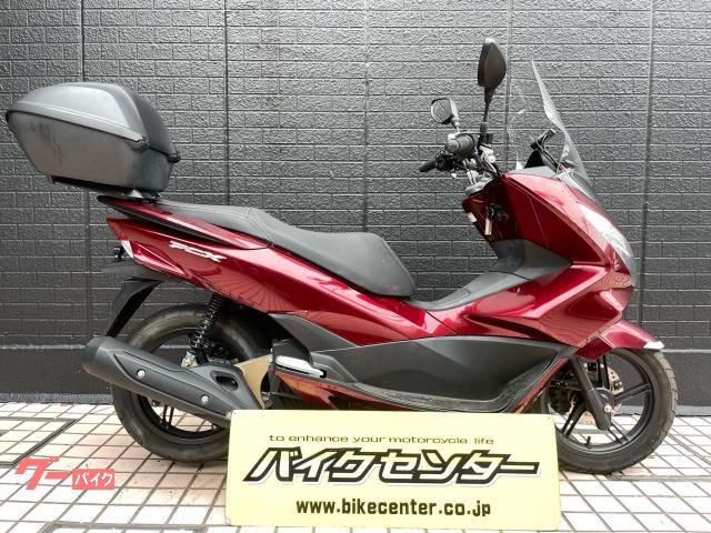 ＰＣＸ　２０１５年モデル　レッド　ＧＩＶＩフロントシールド　ドライブレコーダー付　グリップヒーター　防犯アラーム付　リアボックス