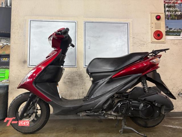 スズキ アドレスV125S 2013年モデル レッドメタリック