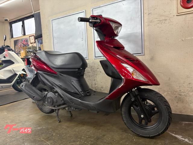 スズキ アドレスV125S 2013年モデル レッドメタリック