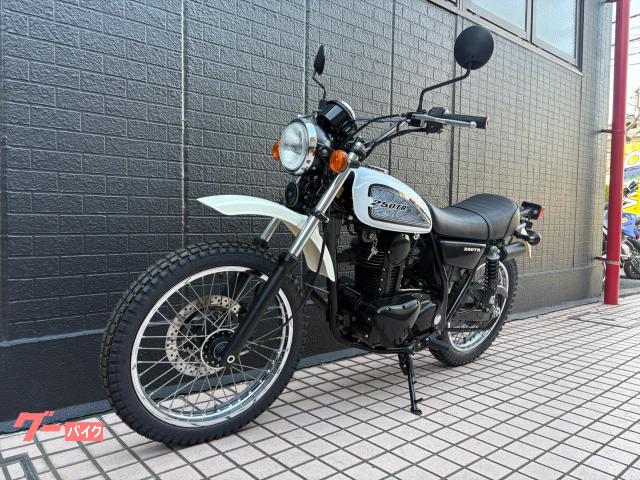 カワサキ 250TR 2005年モデル ポーラホワイト 5速MT