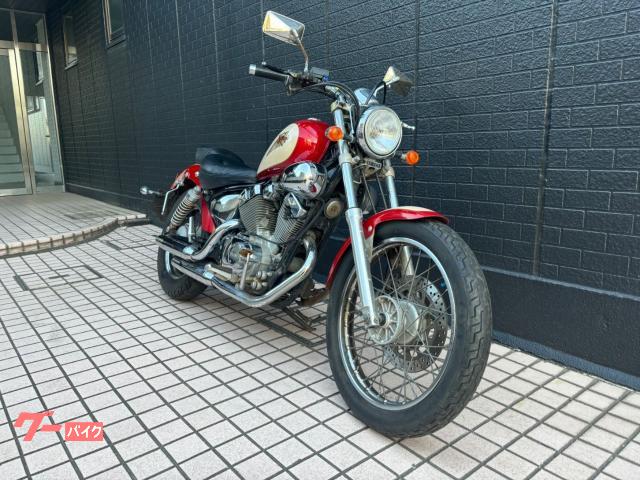 旧車ヤマハ XV250 1994年式 ヤマハ XV250ビラーゴ 1994年モデル メープルレッド 5速MT
