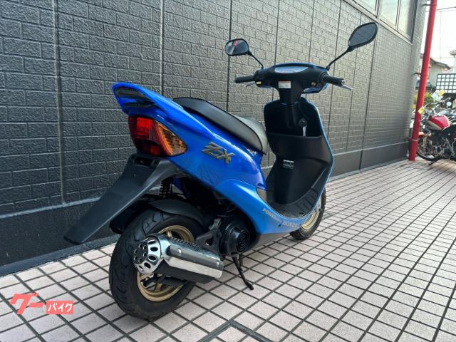 DLR ライダースクーター　ブルー ホンダ ライブDio ZX 2000年モデル サバイバークリアブルー
