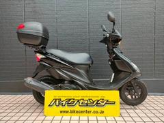 スズキ　アドレスＶ１２５Ｓリミテッド　２０１１年モデル　グラススパ−クルブラック　リアボックス　グリップ＆シートヒーター