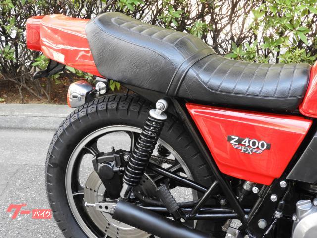 Z400FX　国内E2　純正マフラー　当時物　KAWASAKI カワサキ Z400FX 国内E2 1980年 NEWペイント 社外