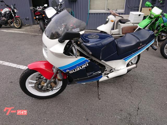 SUZUKI RG250ガンマ 青/白 格安提供車 要整備 部品取り車 決算大売り出し価格 期間限定 諸経費０円 激安 横浜 都筑 P-Yard GOAJI SPL. RG250Γ（SUZUKI RG250Γ） | ヘリテイジ＆レジェンズ