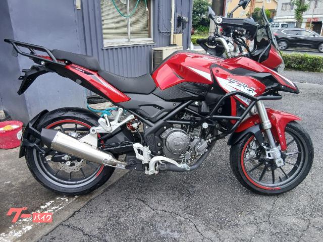 ＴＲＫ２５１　リアキャリア　エンジンガード　スクリーン　ＡＢＳ