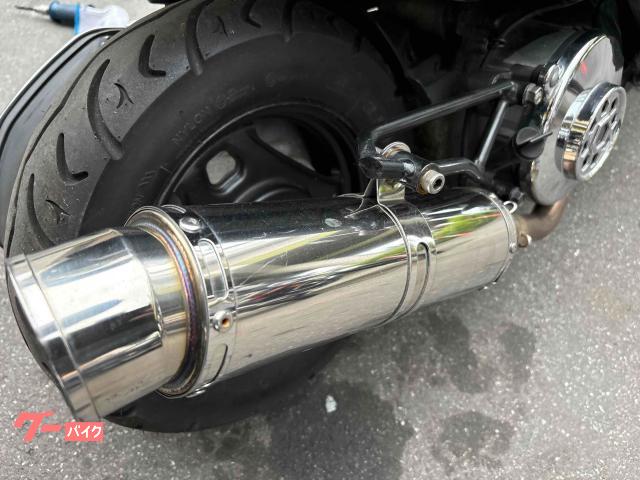 スズキ アドレスV125Gカスタム マフラー イカリング ナポレオン